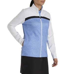 FootJoy Printed Full Zip Jersey Jacket Sz S